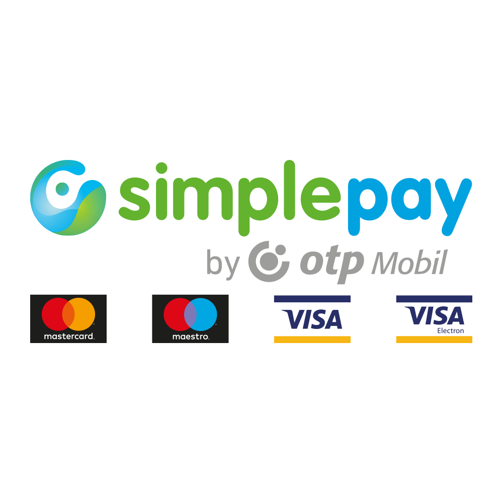 SimplePay by OTP elfogadott kártya logók: MasterCard, Maestro, Visa Electron