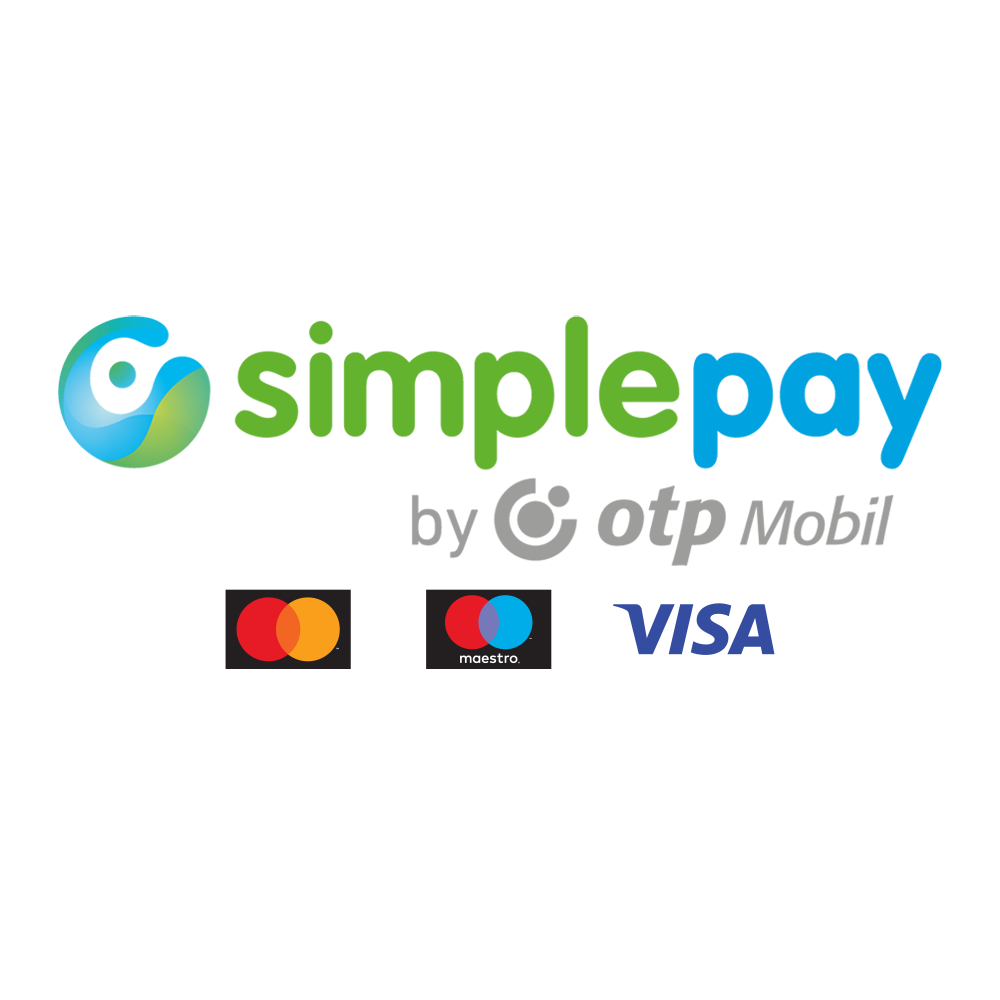 SimplePay by OTP elfogadott kártya logók: MasterCard, Maestro, Visa